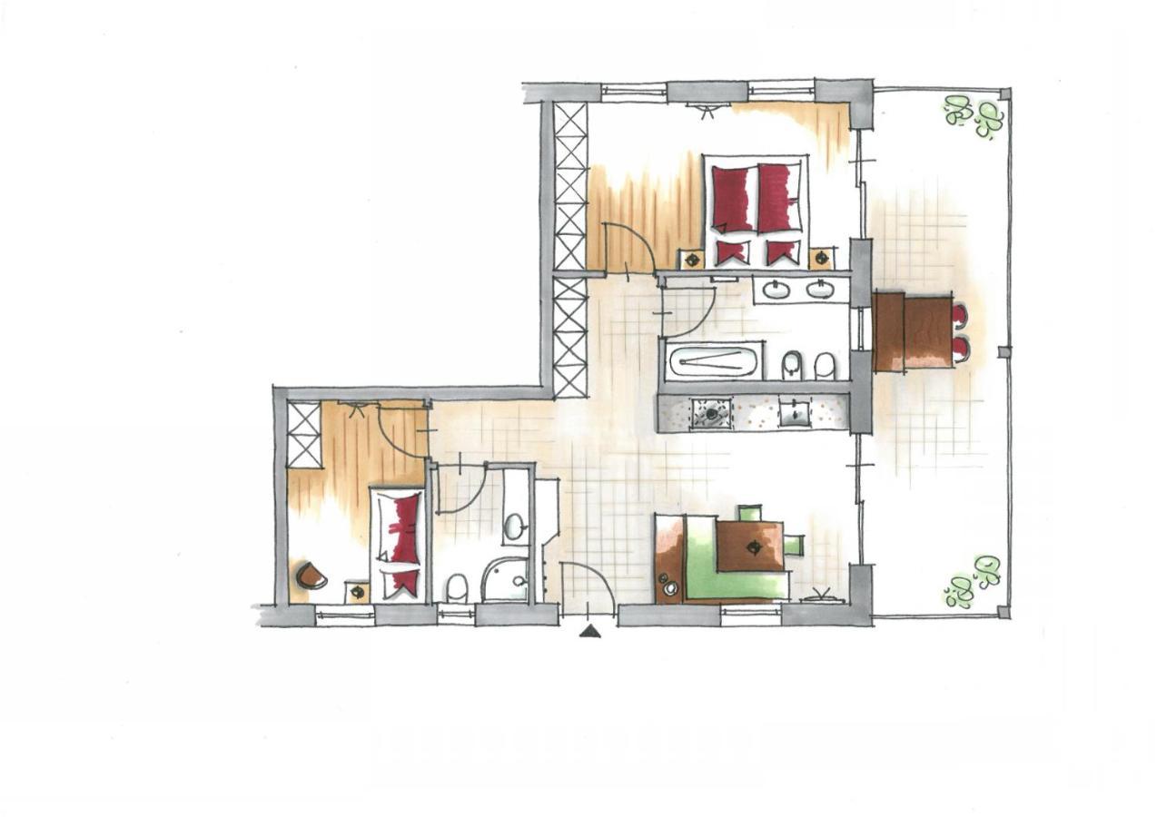 Ferienwohnung Nofnerhof Eppan an der Weinstraße Exterior foto
